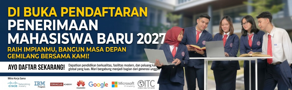 Dibuka Pendaftaran Penerimaan Mahasiswa Baru 2027 - Institut Digital Ekonomi LPKIA