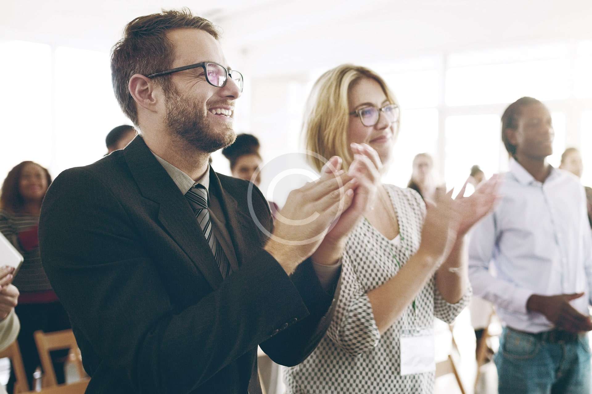 How much visual information does a good presentation need?
